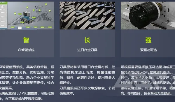 影响双轴撕碎机撕碎效果的原因分析