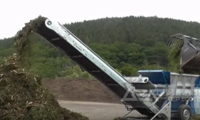 用于大件垃圾,园林绿化垃圾处置的破碎机设备