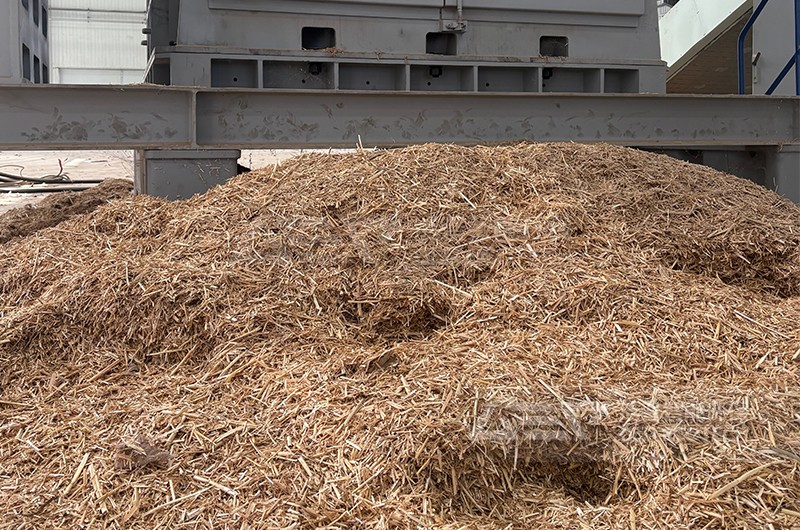 生物质秸秆细碎效果