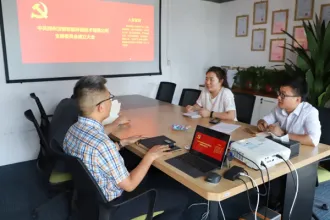 洁普智能环保成立党支部,以党建工作激发企业凝聚力