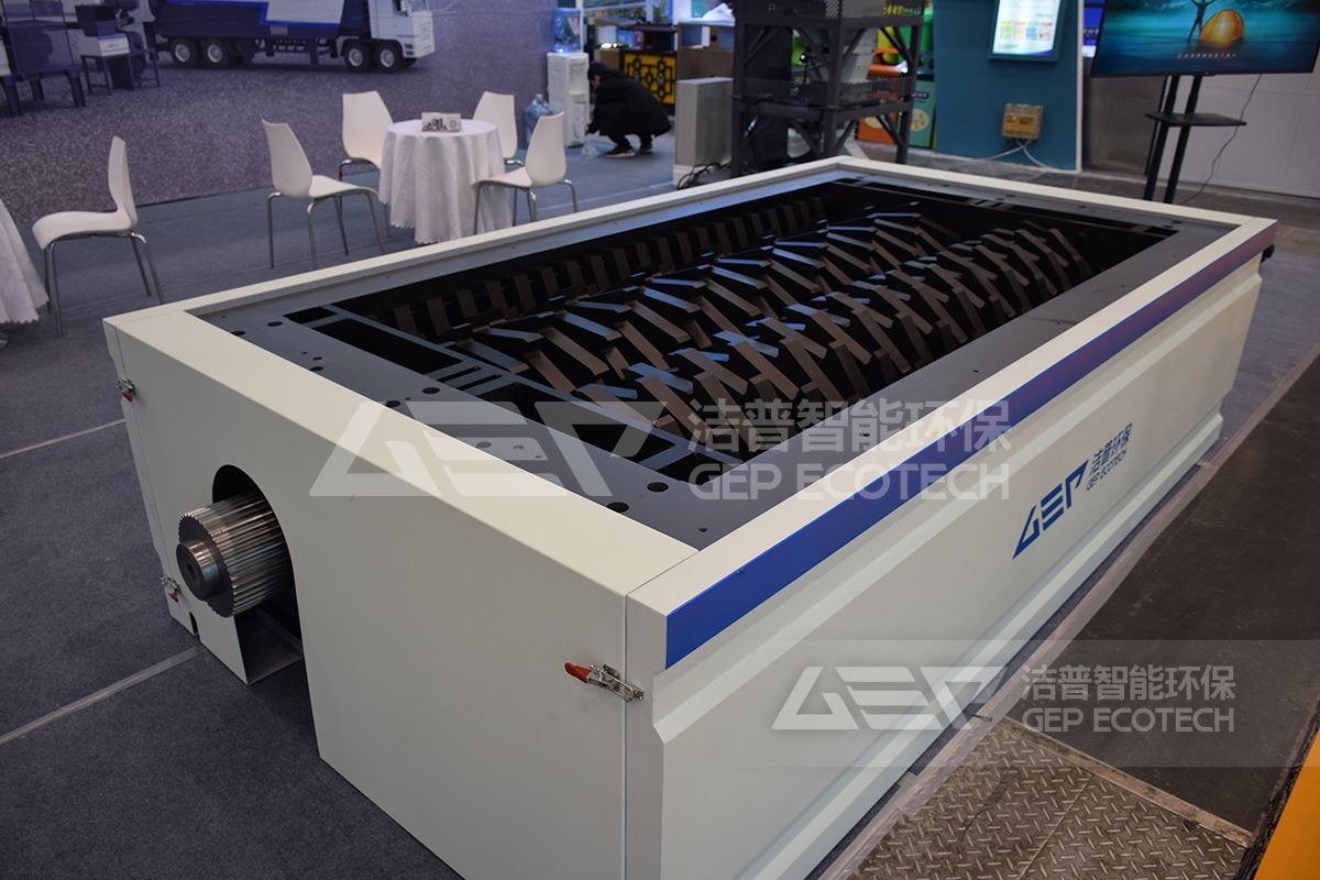 双轴生物质细碎机