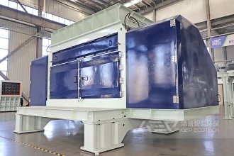 重型单轴撕碎机：为高产能塑料回收而生