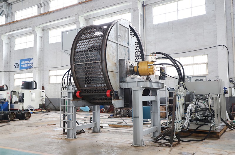 双轴轮胎撕碎机