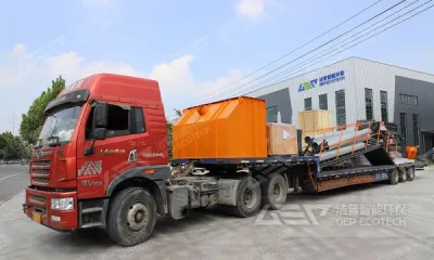 山东生活垃圾处理生产线即将完工
