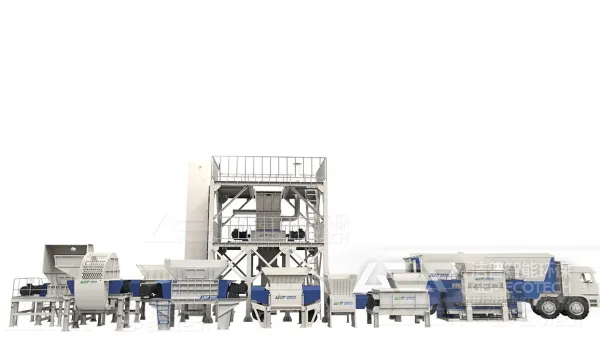 固定式固废预处理设备与移动式固废预处理设备区别