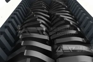 智能固废终结者--双轴撕碎机