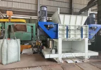 洁普四轴撕碎机赋能绿色发展,为固废资源化注入新的力量!