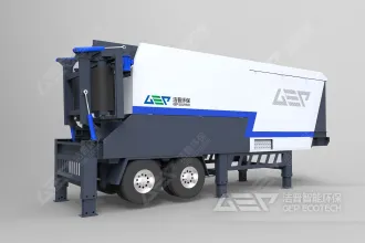 一小时“吃”掉10吨城市固体垃圾的破碎设备有移动的吗？