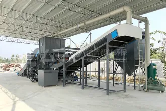 大件垃圾破碎机应用于上海装修毛垃圾处置现场