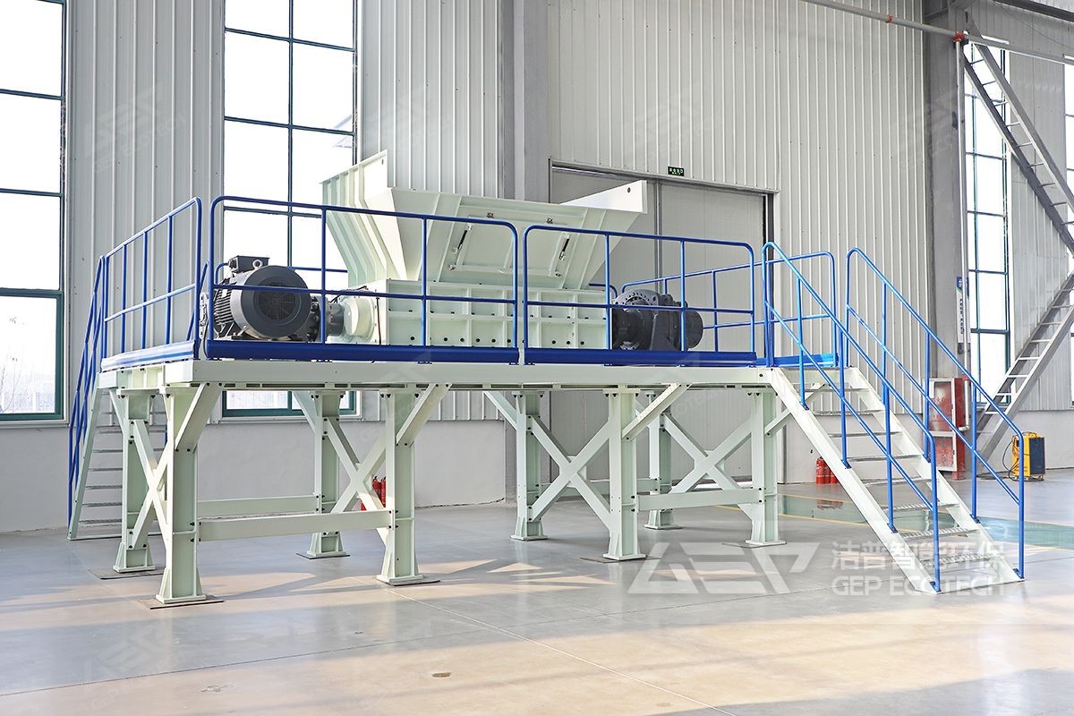 双轴大件垃圾撕碎机