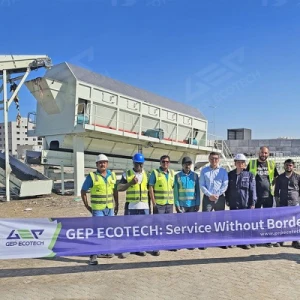 中东日产能1000吨生活垃圾分拣中心项目