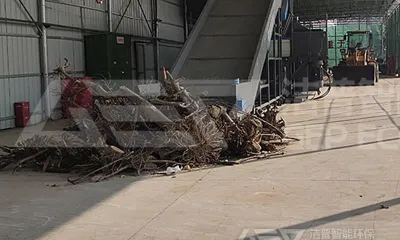 树枝树根破碎机如何让园林垃圾“变废为宝”?