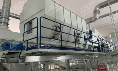 风选机在固废资源化处理中的应用