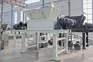 洁普双轴金属撕碎机