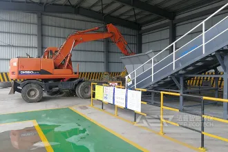 南京工业园区垃圾破碎处置生产线项目