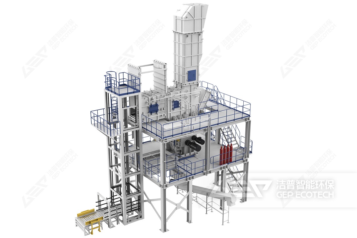 楼式危废处置系统