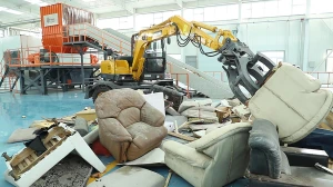 郑州生活垃圾分拣中心大件垃圾破碎处置项目