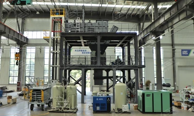 洁普塔楼式危废破碎系统：全流程集成，安全・高效・人性化