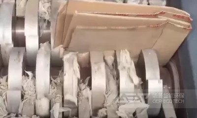 纸板和纸芯一体化撕碎机：提升纸质废弃物处理效率