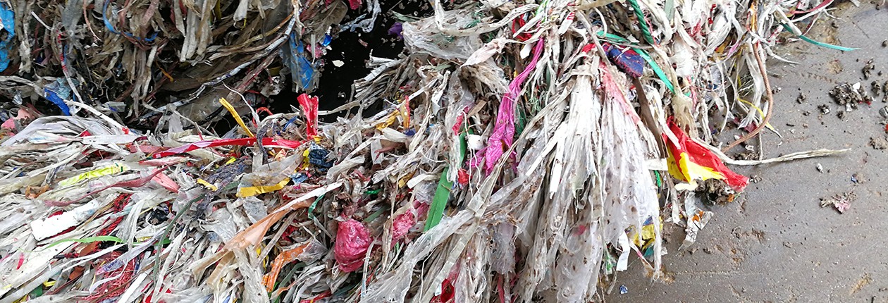 纸厂绞绳处理前