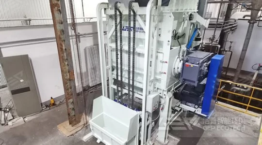 液压提升单轴撕碎机粉碎工业绝缘纸