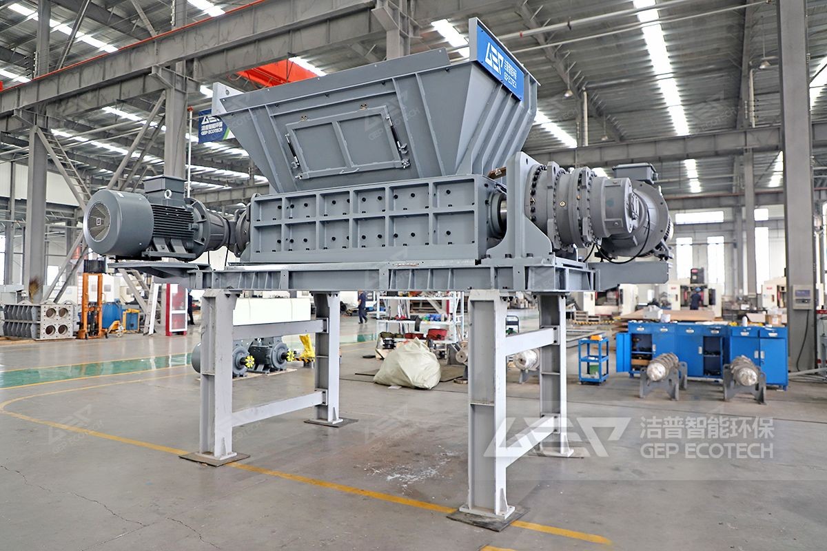 光伏垃圾撕碎机