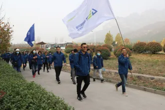 不忘初心,砥砺前行——洁普2020登山团建活动