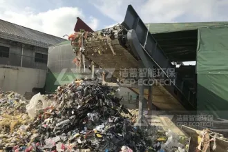 上海生活垃圾处理设备,日处理50吨