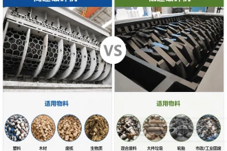 固废处理与资源回收领域的高速破碎机与低速破碎机，到底有什么区别？