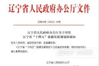 “十四五”能源发展规划出炉，辽宁省生活垃圾处置又迎新机遇