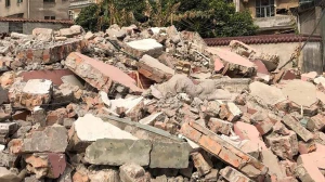 履带式建筑垃圾处理设备