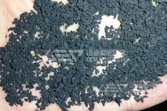 1吨轮胎能产多少橡胶颗粒？