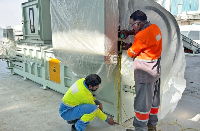 中东生活垃圾可回收物制备替代燃料项目