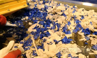 洁普平推单轴细碎机——助力聚酯特种材料精细化破碎