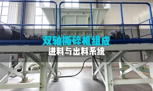 进料+出料双效协同！洁普双轴撕碎机如何让物料处理效率狂飙？