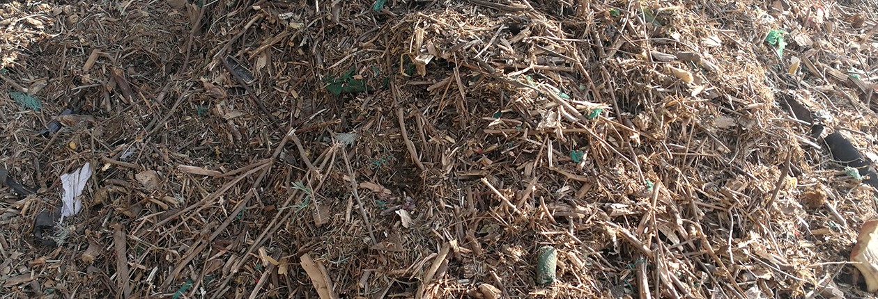 园林垃圾处理后