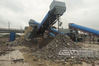 新疆建筑垃圾处理设备厂家，建筑废料破碎设备价格