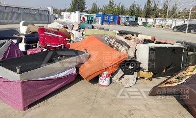 大件垃圾固废预处理生产线，让大件垃圾从“扔不掉”到“有去处”