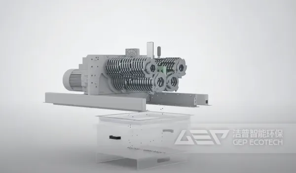 四轴剪切破碎机工作模式有几种？