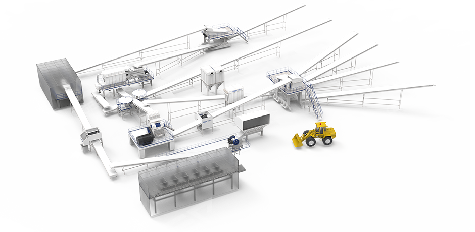 固定式建筑垃圾资源化