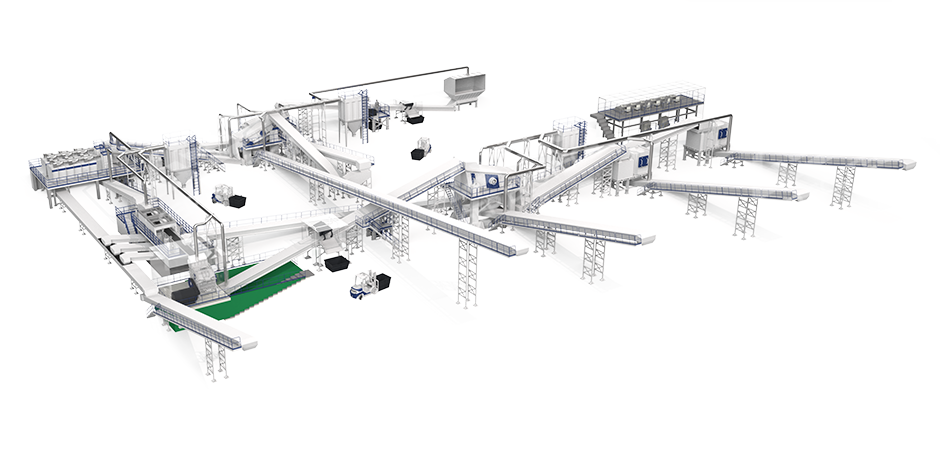 固定式装修垃圾资源化