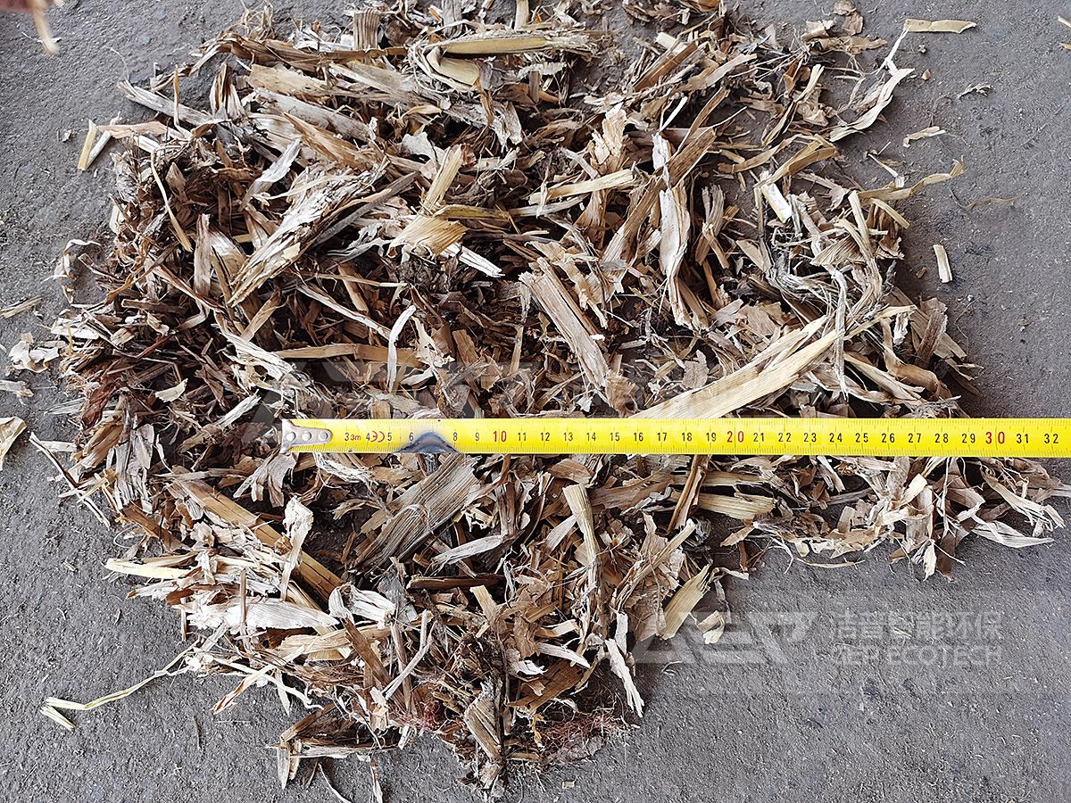 生物质秸秆破碎后