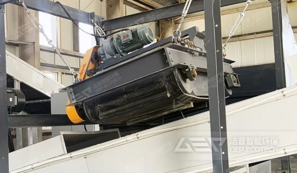 大件垃圾破碎后金属丝怎么去除？