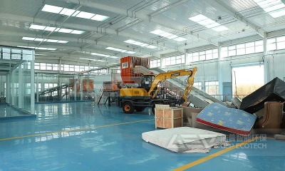 每小时10吨城市固体垃圾破碎设备如何配置？看原料定方案！