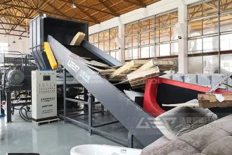 南宁大件垃圾处理中心用到了哪些设备?