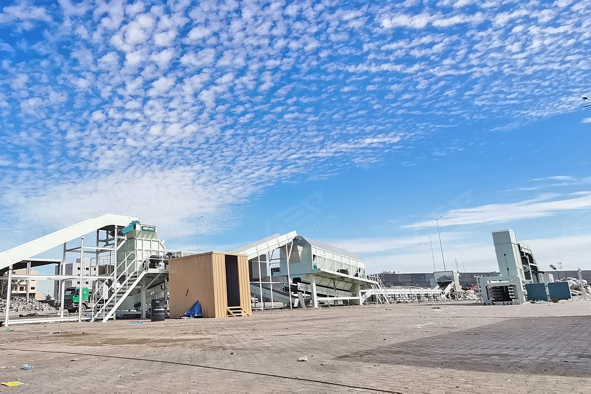 中东生活垃圾制备替代燃料项目