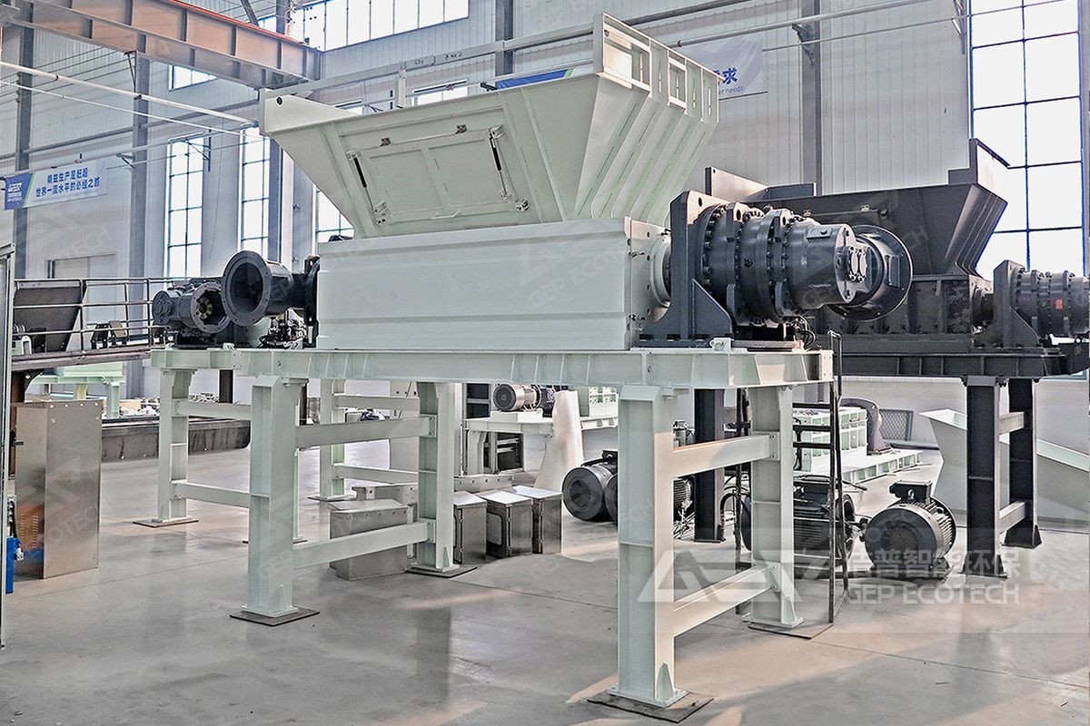 双轴金属撕碎机