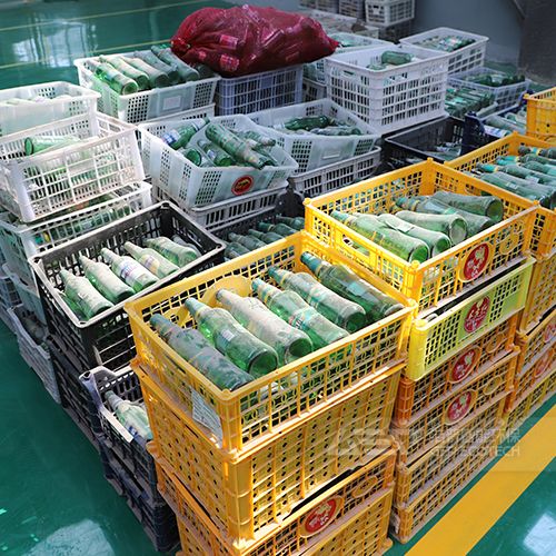 废玻璃破碎