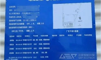 危险废物规范化管理