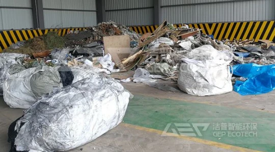 南京工业园区垃圾破碎处置生产线项目